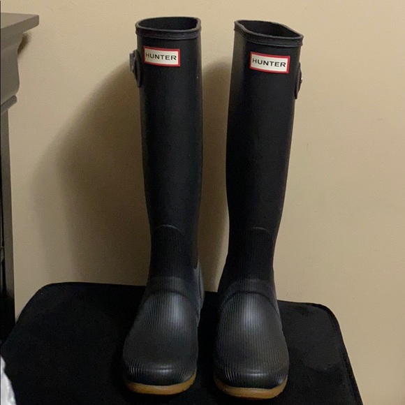 Hunter Shoes - Brand New Black Tall Hunter Boots
